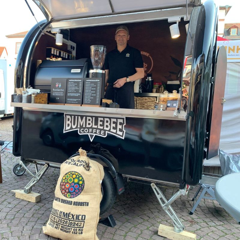 Bumblebee Coffee – Der mobile Kaffeestand aus Hanau