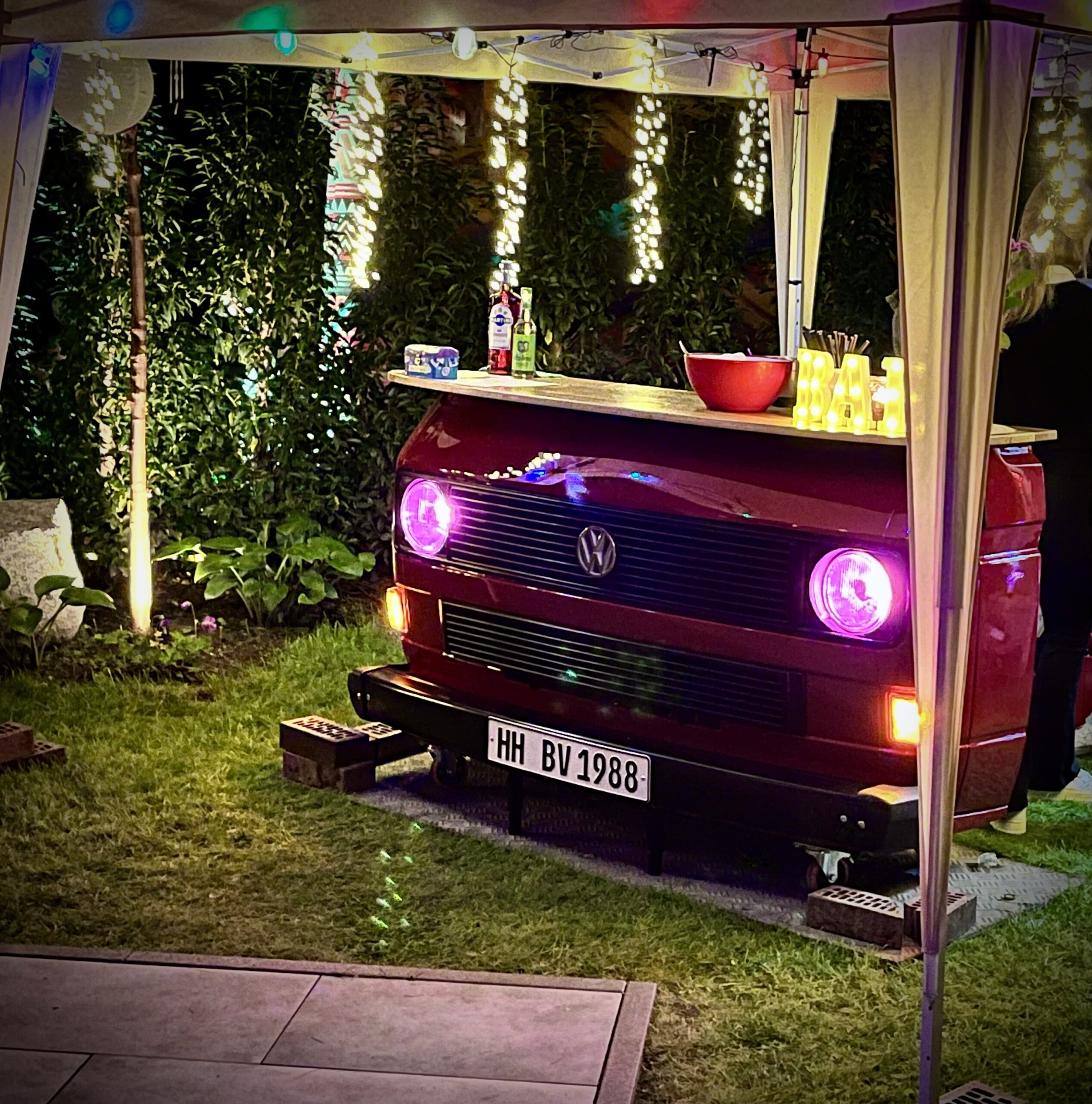 Die mobile Bus-Bar für Ihr Event