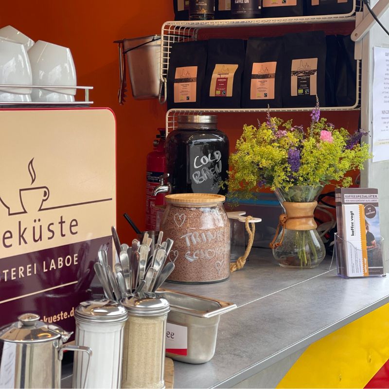 Die mobile Kaffeebar in Schleswig-Holstein