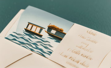 Urbane Hausboot Hochzeit Einladungen