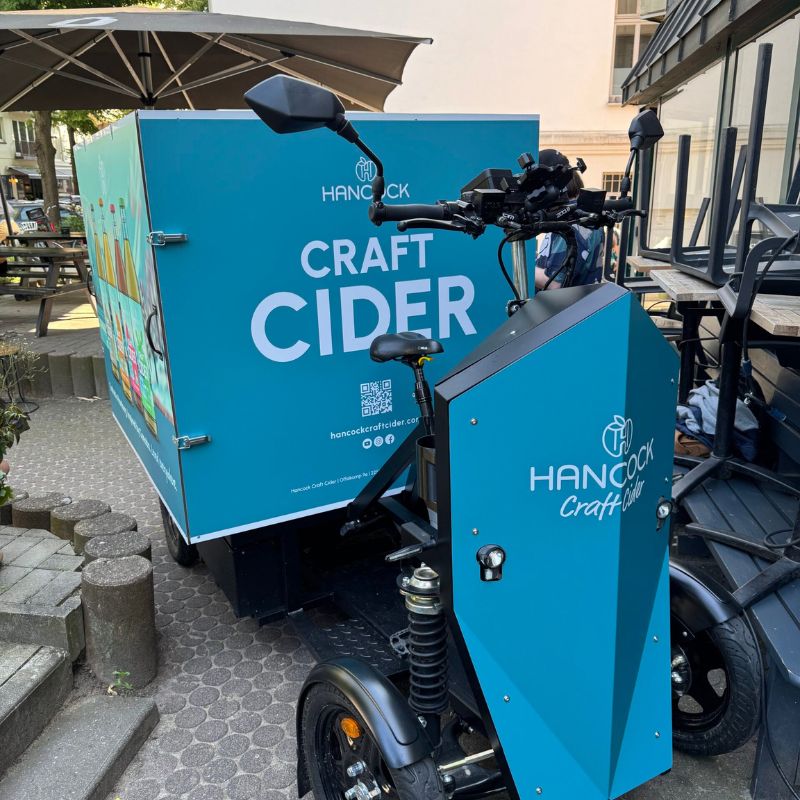 Hancock Craft Cider – Mobile "KegBike" Cider Bar