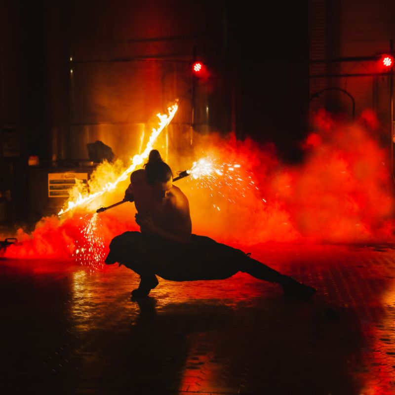 Prometheus Feuershow: Feuershow & Zauberer für Events
