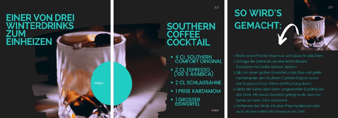Southern Coffee Cocktail Rezept